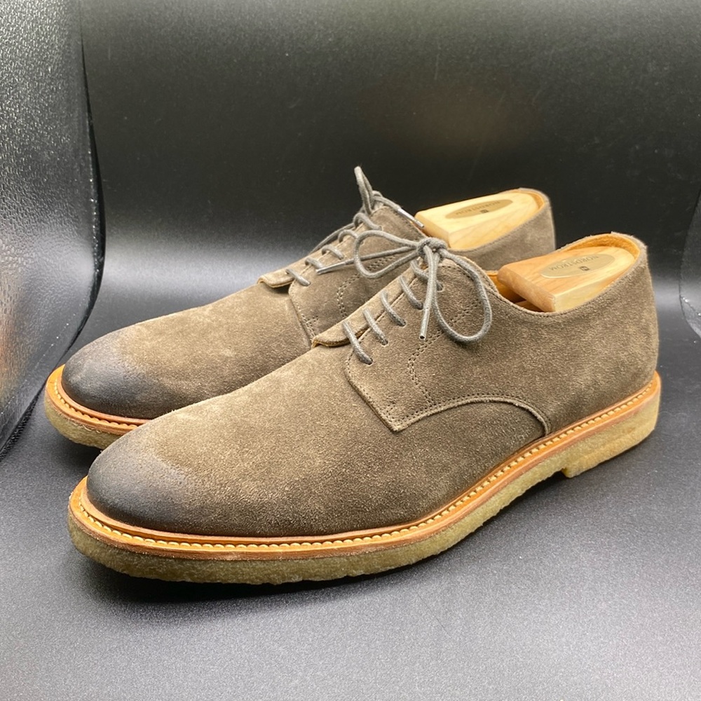BANANA REPUBLIC JARRET SUEDE DERBY WITH CREPE SOLE SIZE 8.5